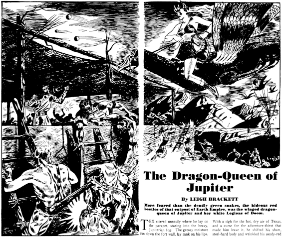 Dragon Queen Of Jupiter by Leigh Brackett