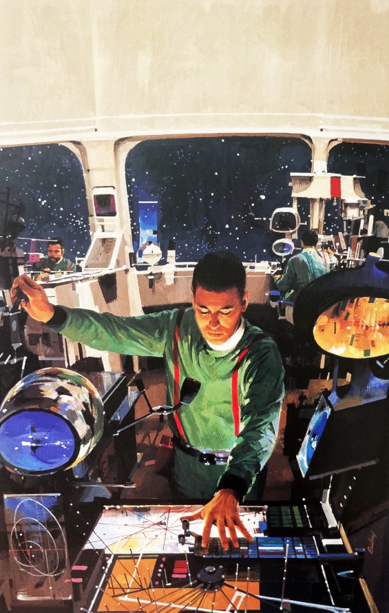 Starman Jones - John Berkey cover art