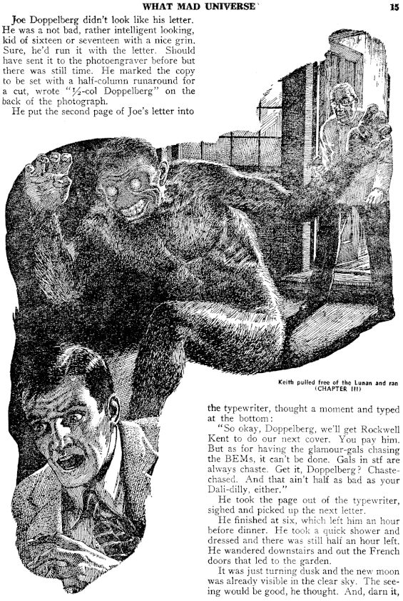 Startling Stories, September 1948 - What Mad Universe