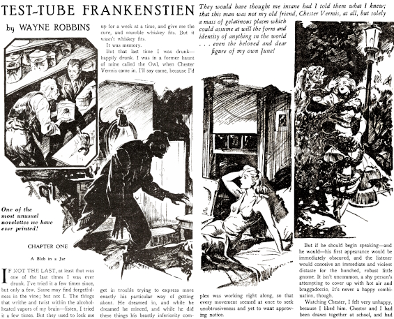 Test-Tube Frankenstein by Wayne Robbins