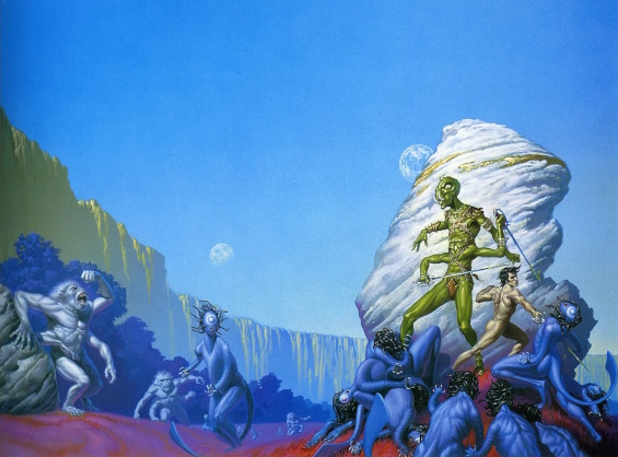 The Gods Of Mars by Edgar Rice Burroughs