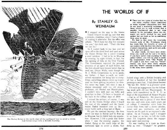 The Worlds Of If by Stanley G. Weinbaum