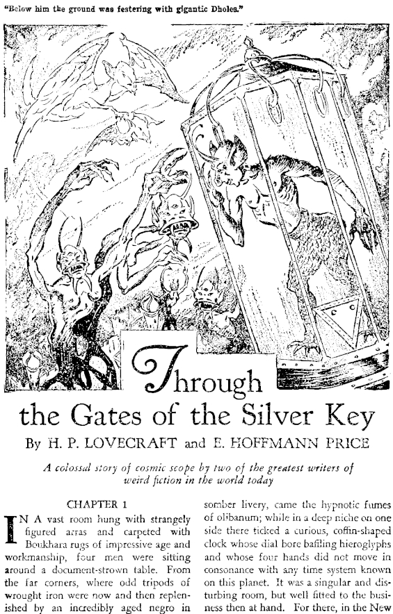 Through The Gates Of The Silver Key by H.P. Lovecraft and E. Hoffman Price
